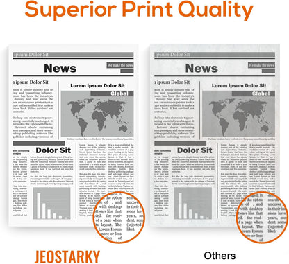 Compatible TN830XL Toner Replacement for Brother TN830XL TN830 XL Toner use with HL-L2460DW HL-L2405W HL-L2400D HL-L2480DW MFC-L2820DW MFC-L2760DW DCP-L2640DW MFC-L2900DW (Black,2 Pack)