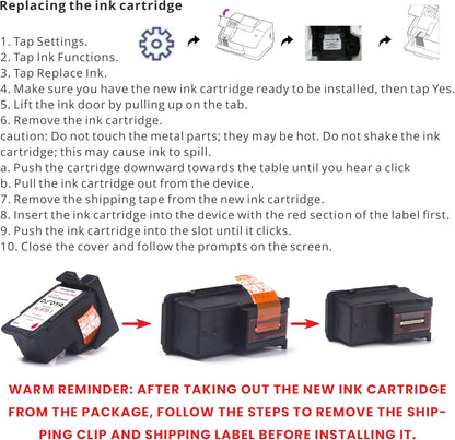 SL-870-1 Ink Cartridge 18ML High Yield Replacement for Pitney Bowes SendPro Mailstation Fluorescent Red Postage Ink (CSD1) (2 Pack)