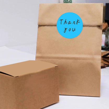 PARLAIM 2 Inch Dot Stickers, 500pcs Round Color Coding Circle Labels in Dispenser Box for Classroom Student Moving Box, Sky-Blue