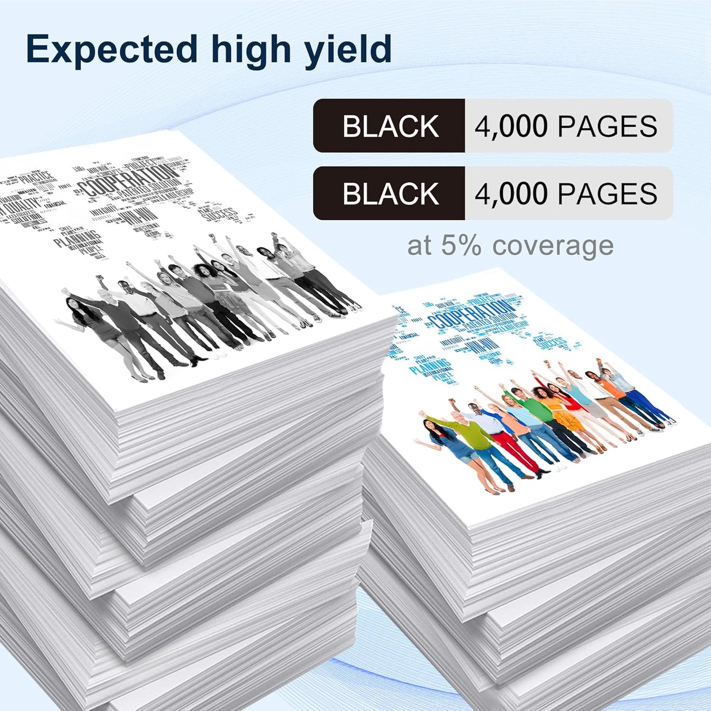 305A 305X Black High-Capacity CE410X Toner Cartridge Replacement for HP Laserjet Pro 400 Color M451dn M451nw M451dw MFP M475dw M475dn Pro 300 M375nw (2 Pack)