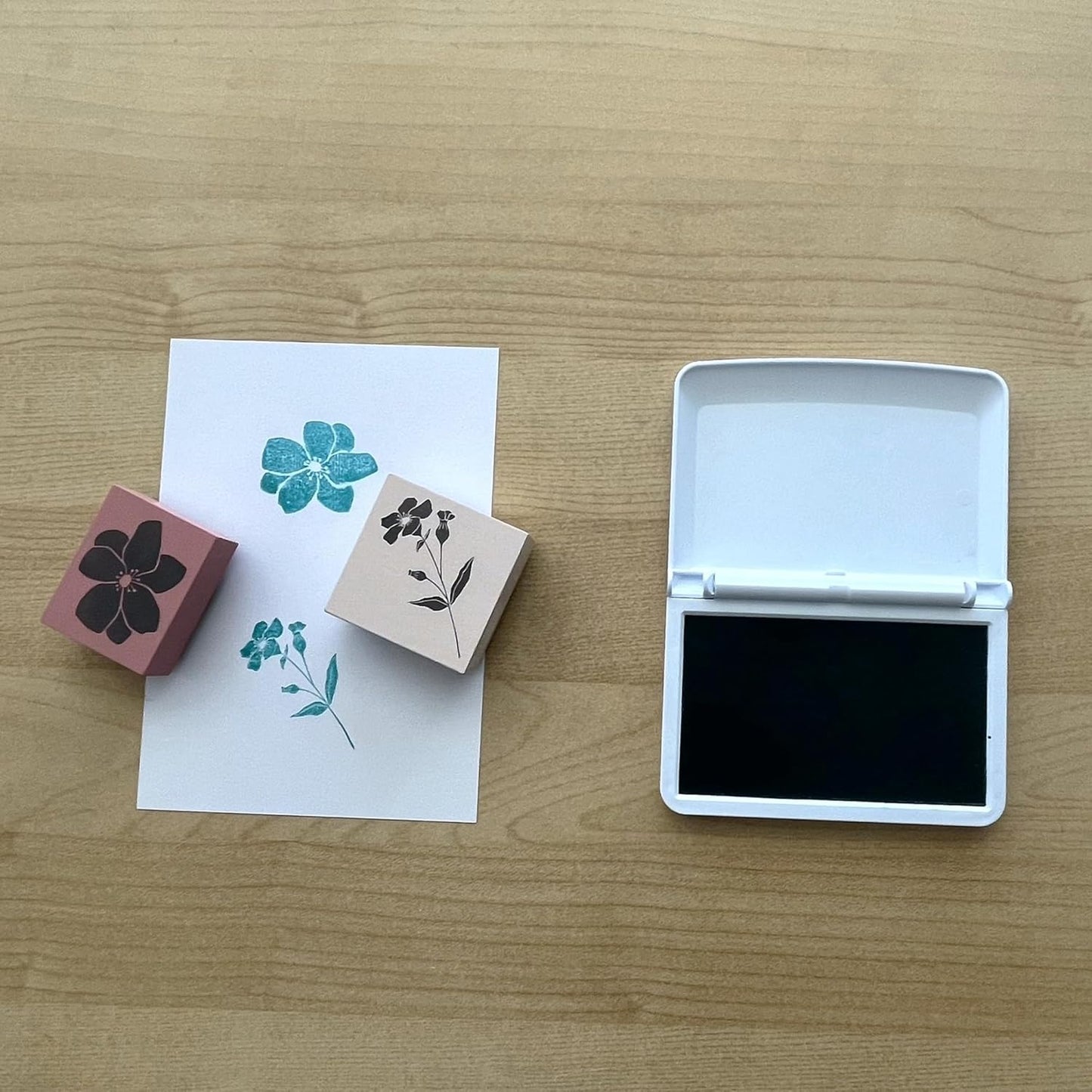 COLOP Make Series, Ink Stamp Pads, with Non-Toxic Premium Ink, Water-Based Acid-Free (Fresh Mint, Make 2-2-3/4" x 4-1/4")