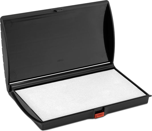 Large Premium Dry (No Ink) Stamp Pad - 3" by 6" - Quality Felt Pad