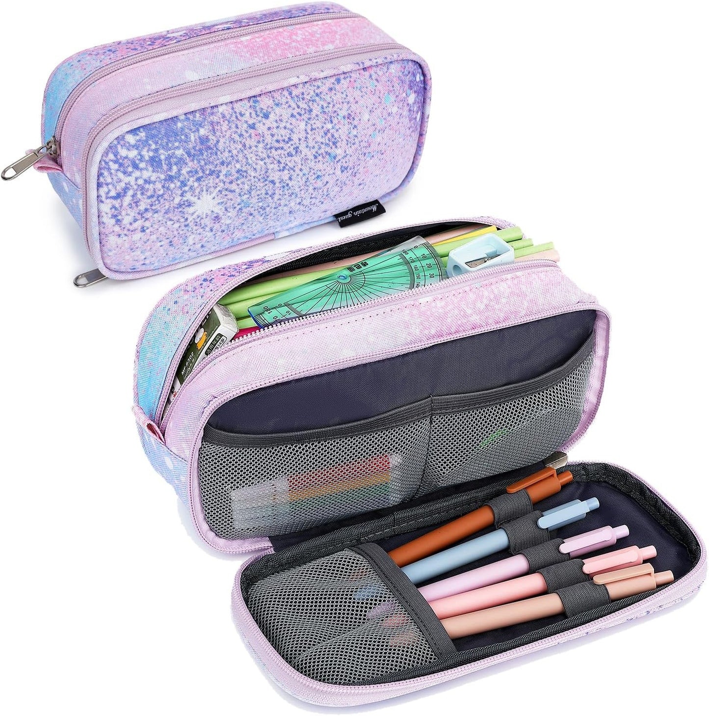 Pencil Cases for kids, Large Capacity Pencil Pouch, Office College School Marker Organizer Case pen for Men Women Adult Teens