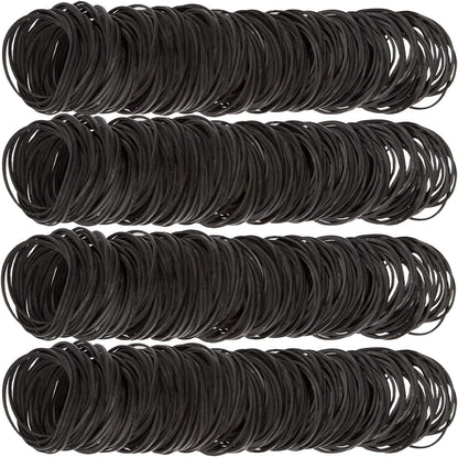 Rubber Bands Size #16 Black Elastic Rubber Band small 600Pcs rubber bands office supplies home Package,Household