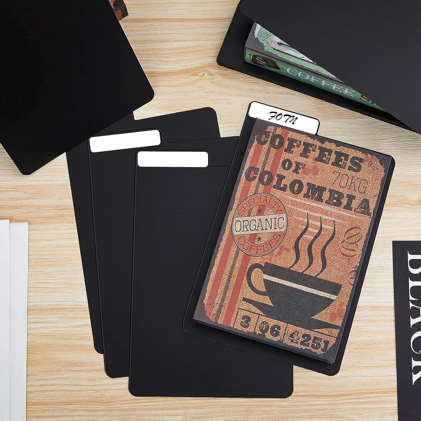 50 Pieces Comic Book Dividers with Tabs,Patient Divider Cards,Card Dividers Comic Book Boards for Storage Boxes 11.22 X 7.24 Inche