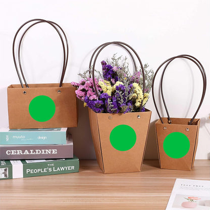 PARLAIM 2" Color-Code Circle Dot Labels in Dispenser Box, 500 Green Colored Stickers, 2 inch Diameter for Inventory Package Box Office School