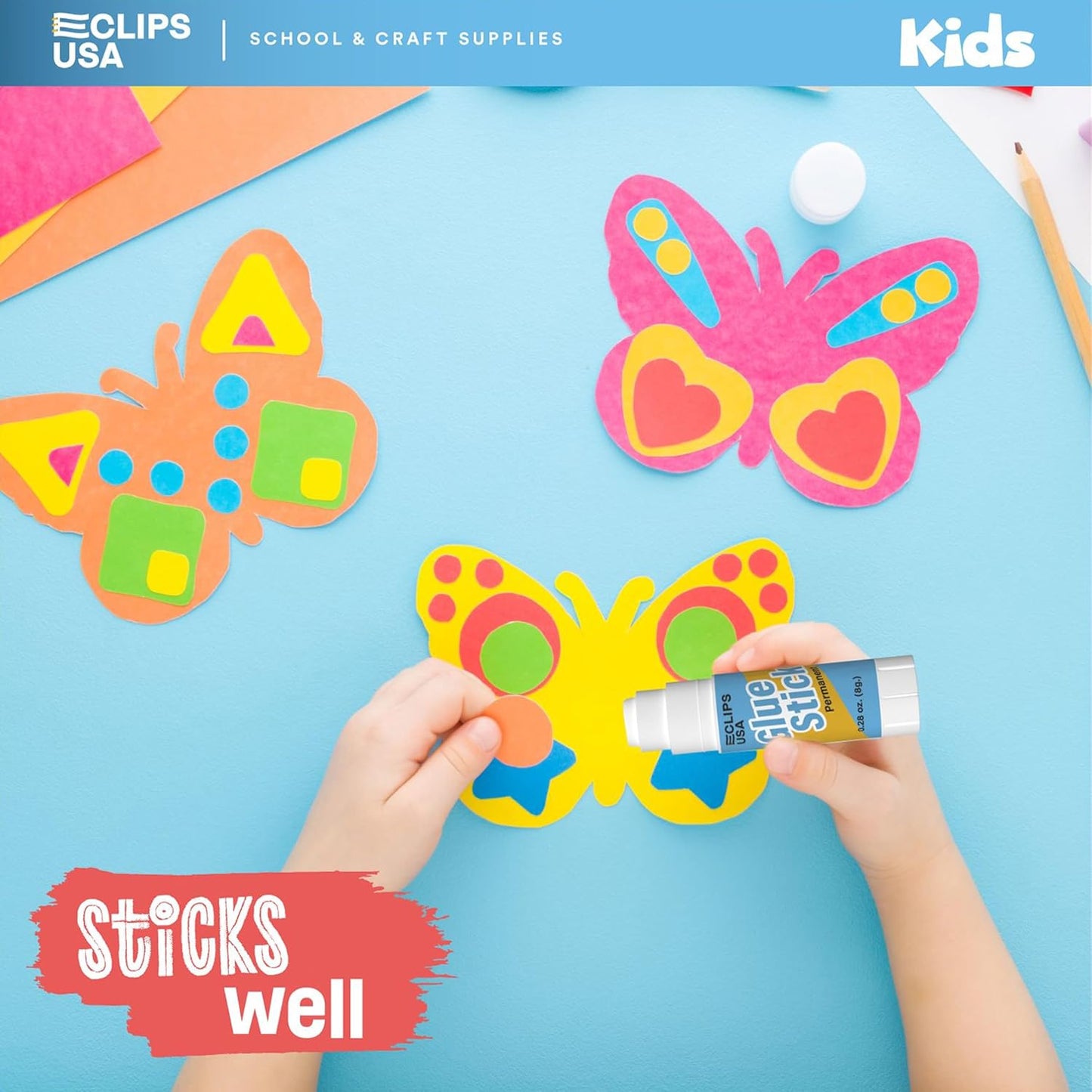 Glue Sticks Bulk (250 Pack), Washable Glue Sticks for Kids, Craft Glue for School Supplies, .28 oz, 8 Grams (250 Pack)