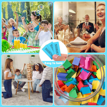 Kosiz 800 Sheets Raffle Ticket Sheets Blue Chinese Auction Tickets with 25 Bid Numbers Per for Fundraising Basket Silent Auction Activity Fundraiser Prizes Church Events