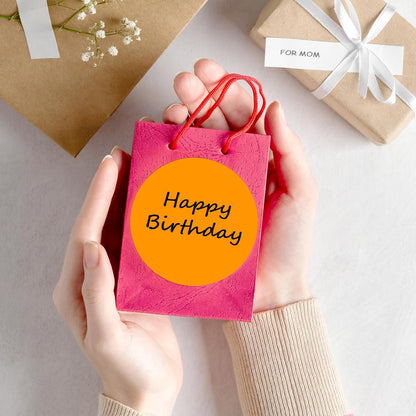 PARLAIM 3" Diameter Round Orange Color Coding Sticker, 4 Rolls 2000PCS Circle Dot Label,Permanent for Inventory Box Labeling