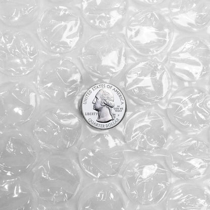 Amazon Basics Bubble Cushioning Wrap Packing Material for Fragile Items, 12-Inch x 100-Foot Long Roll, Large, Clear