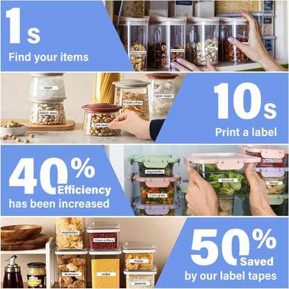 16 Pack M-K231 M Tape 12mm Compatible with M-K231s Brother Label Tape Black on White 0.47 Inch for P Touch PT-M95 PT95 PT65 PT-65 PT70 PT85 PT90 Label Maker Tape Refill