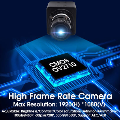 SVPRO 2.8-12mm Manual Zoom Lens 1080P Full HD Webcam Wide Angle Portable PC Computer USB Camera for Streaming with CMOS OV2710 Sensor for Windows,Android,Linux, MAC OS,1/4 Inches Screw Mount