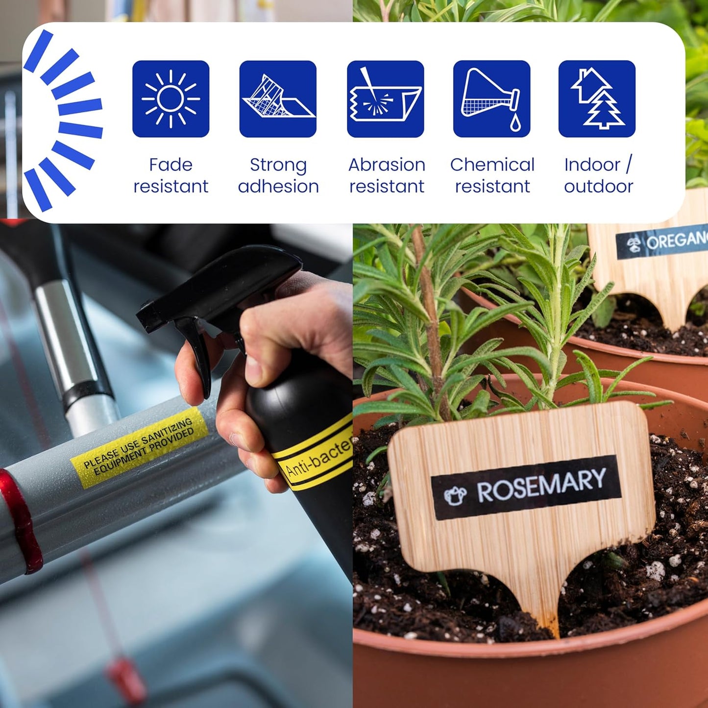 Brother Genuine P-Touch TZE-131 Tape, 1/2" (0.47") Standard Laminated P-Touch Tape, Black on Clear, Perfect for Indoor or Outdoor Use, Water Resistant, 26.2 Feet (8M), Single-Pack, TZe131