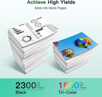 950XL 951XL Combo Compatible for HP 950 950XL and 951XL Ink Cartridges Combo Pack Work for Officejet Pro 8600 8610 8620 8100 8630 8660 8640 76DW 251DW Printers, 5 Pack, 2 Black,Cyan,Magenta,Yellow