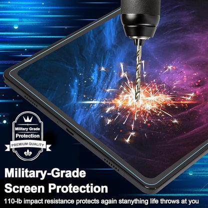 Caweet Screen Protector for Samsung Galaxy Tab A9+ / A9 Plus 11 Inch 2023 Released, 9H Hardness HD Tempered Glass Film Guard, 1 Pack