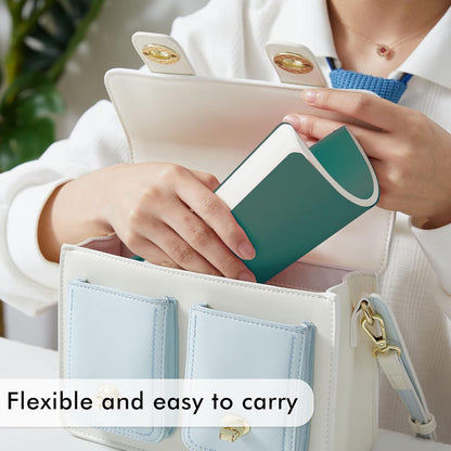 feela 8 Pack Soft Cover Journal Bulk, Notebooks College Ruled for Work, Lined Travel Journal for Students Women, Note Taking Notebook School Supplies Business Writing, 8.2” x 5.5”, A5, Vintage Colors