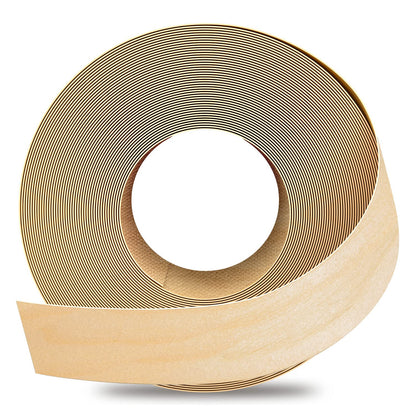 GSCIT Club Birch Edge Banding, 2 inch x 100ft roll of Veneer Edge Banding Preglued Flexible, Real Wood Tape Banding