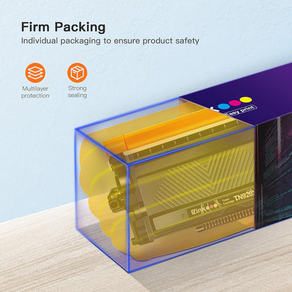 E-Z Ink TN920XL TN920 Toner Cartridge HL-L6210DW: Compatible for Brother TN-920XL TN-920 High Yield to Use with HL-L6210DW HL-L5210DW HL-L6210DWT HL-L5210DN HL-L5210DWT (2 Black, with Chip)