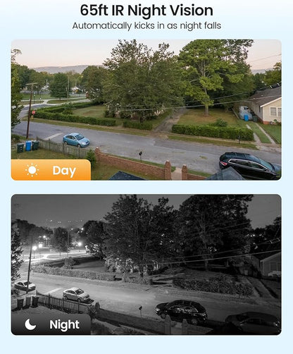 ZOSI 1080P Pan Tilt Analog HD TVI Wired Security Camera,355°View Outdoor Indoor,65ft Night Vision,One-Way Audio,Weatherproof,Only Compatible with Same Brand 1080P/5MP/4K CCTV Surveillance DVR System