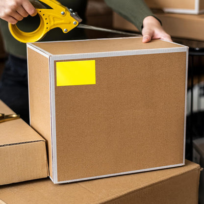 Yellow Color Coding Labels 3 × 2 Inches Self-Adhesive Rectangle Stickers Waterproof Name Tags for Office School Home 40 PCS