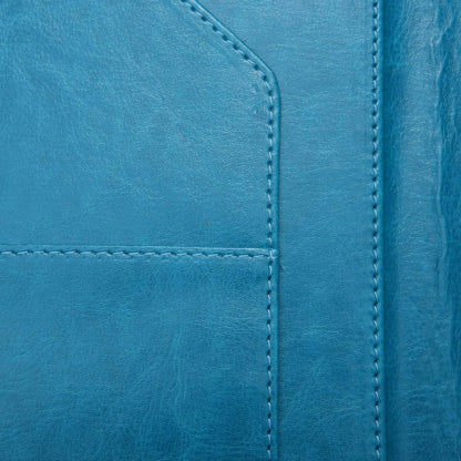 Resume Folder Clipboard Holder Letter Size A4 Legal Pad, Portfolio Pad Folio Document Organizer for Interview & Business (Turquoise)