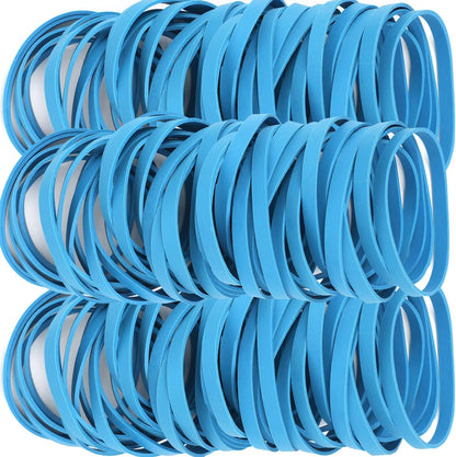 AMUU Rubber Bands Size # 64 Blue 0.5bl Rubber Band 110pcs #64 rubber band for Office Supplies Home money File Folders Strong Elastic Rubber Bands
