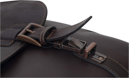 Kenneth Cole REACTION Show Business 16" Colombian Leather Business Laptop Portfolio Messenger Bag