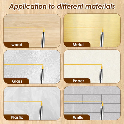 24Pcs 2.8mm Carpenter Pencil Refill Long Lasting HB Refill for Construction Pencils Replacements Carpenter Marker Graphite Woodworking Mechanical Pencil Leads(Yellow)