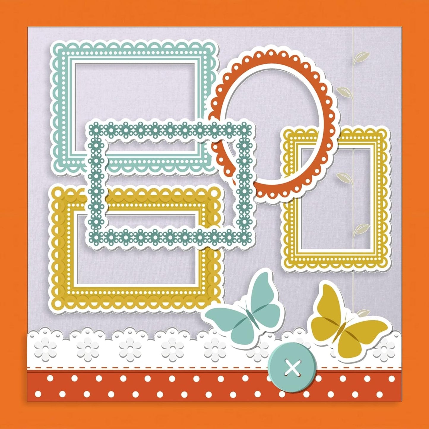 25 Orange Cover/Card Paper Sheets - 12 X 12 Inches Scrapbook Album|Cover Size - 65# (65 lb/Pound) Light Weight Cardstock - Quality Printable Smooth Paper Surface for Bright Colorful Results