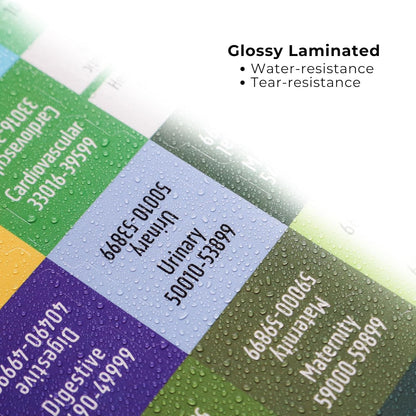 CPT 2025 Code Book Index Tabs - for AMA Version CPT 2025 Professional Edition, Easy-to-Apply, Long-Lasting, and Organized for Optimal Use (Book Not Included)