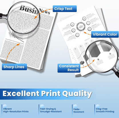 148X 148A High Yield Toner Cartridge 2 Pack with Chips Compatible Laser Jet Pro 4001n 4101fdw 4001dn for HP148X HP148A W1480A Black Toner Cartridges for HP 148X HP 148A for HP MFP 4101fdw 4101fdn