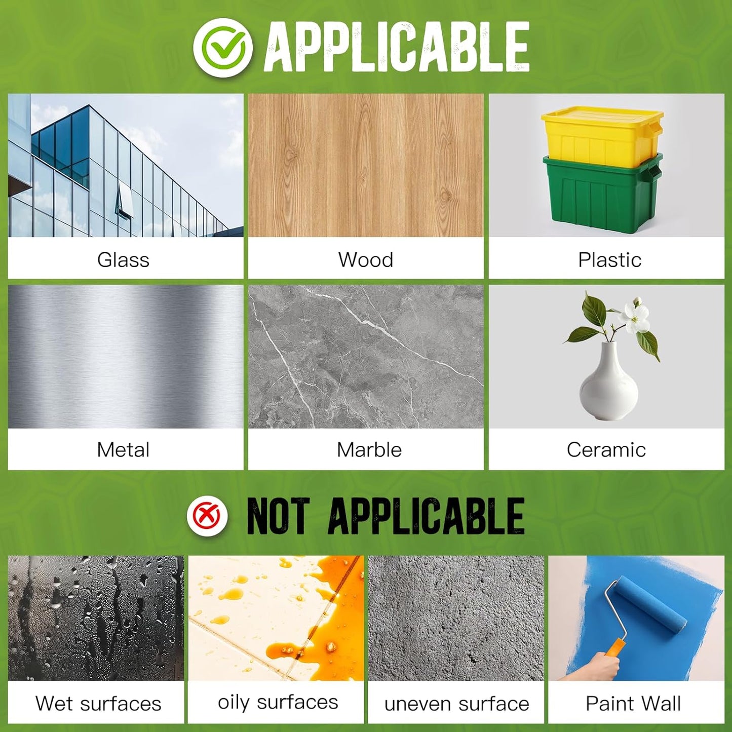 Adhesive Dots Double Sided, 100PCS Mounting Putty for Wall, Posters, Balloons - 0.4" Removable Clear Adhesive Putty, No Damage Sticky Adhesive Tack for Poster & Festival Decoration Museum