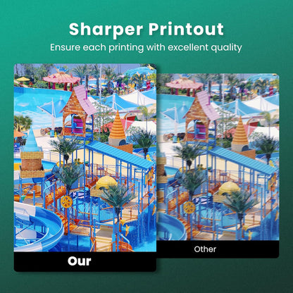 GREENBOX Remanufactured 63XL Ink Cartridge Replacement for HP OfficeJet 3830 5255 5258 Envy 4520 4512 4513 4516 DeskJet 1112 1110 3630, Black, Tri-color, 2-Pack