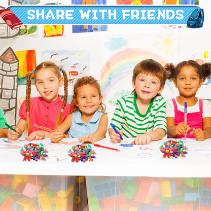 Crtiin 1000 Pcs Pencil Top Erasers Bulk Caps for Pencils Chisel Shape Erasers Toppers Classroom Party Favors Games Prizes Funny Pencil Eraser Cap for Kids Studying Supplies Home Office