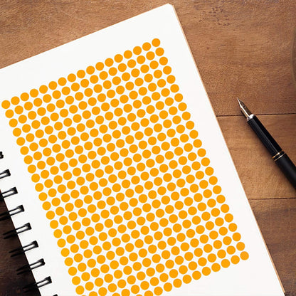 JANYUN 26656 Pieces Colored Dot Stickers, 1/4" Small Color Labels Coding Circle Round Coding Dot Labels Stickers 20 Colors for Office, Classroom