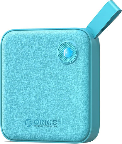 ORICO Portable SSD 4 TB with 2 in 1 USB C Cable, External Solid State Drives, Up to 460MB/s, Status Indicator, Reliable Storage for USB-C Smartphone, PC - B5PLUS(Green)