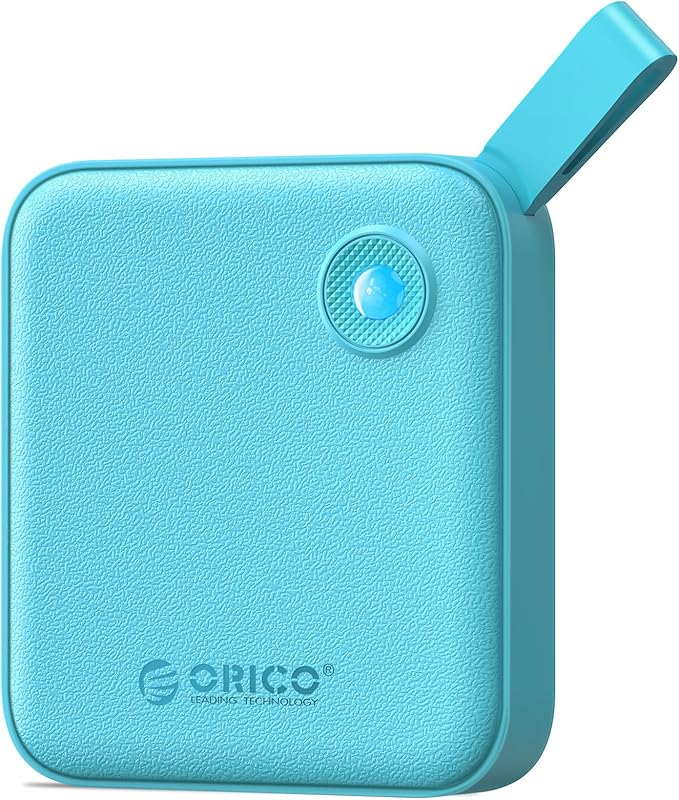 ORICO Portable SSD 2 TB with 2 in 1 USB C Cable, External Solid State Drives, Up to 460MB/s, Status Indicator, Reliable Storage for USB-C Smartphone, PC - B5PLUS(Green)