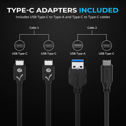 SABRENT 1TB Rocket Nano XTRM External SSD, USB 3.2 / Thunderbolt 3, Speeds Up to 2700MBps (SB-XTMN-1TB)