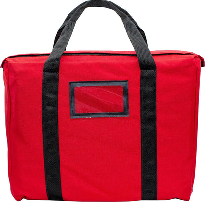 Fire Resistant and Water Repellent Briefcase Document Bag, 18 x 14 x 4 Inch