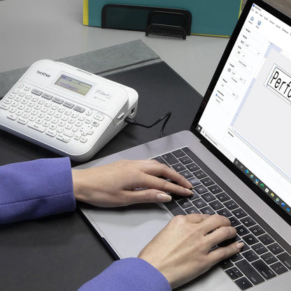 Brother P-Touch PT-D410VP Home / Office Advanced Label Maker | Connect via USB to Create and Print on TZe Label Tapes up to ~3/4 inch