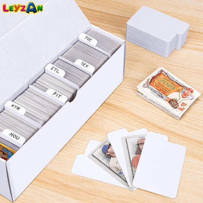Trading Card Dividers, 150PCS Paper Divider Cards for Storage Boxes, Baseball/MTG/TCG/Sports/Game Cards Organizer, Standard Card-Vertical