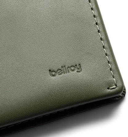 Bellroy Note Wallet (Slim Leather Bifold Design, RFID Blocking, Holds 4-11 Cards, Coin Pouch, Flat Note Section)