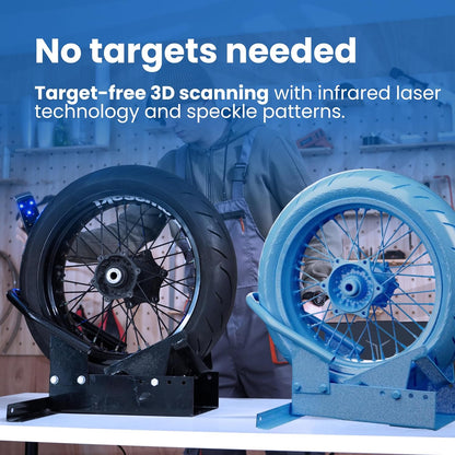 MT 3D Scanner Kit for Reverse Engineering, CAD Modeling, 3D Printing, Product Design, Animation, Game Design, Art, Architecture, Car Repairs, Research & Industrial Quality Inspection