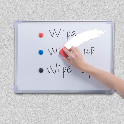 Dry Erase Erasers, Eeoyu 40 Pack Magnetic Whiteboard Dry Erasers Chalkboard Cleaner Wiper for Kids and Classroom Teacher Supplies Home and Office, 4 Colors