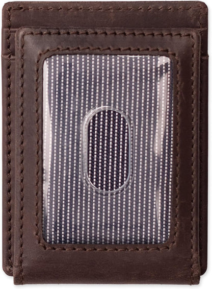 Levi's Men's RFID Slim Everyday Front Pocket Card Case Wallet
