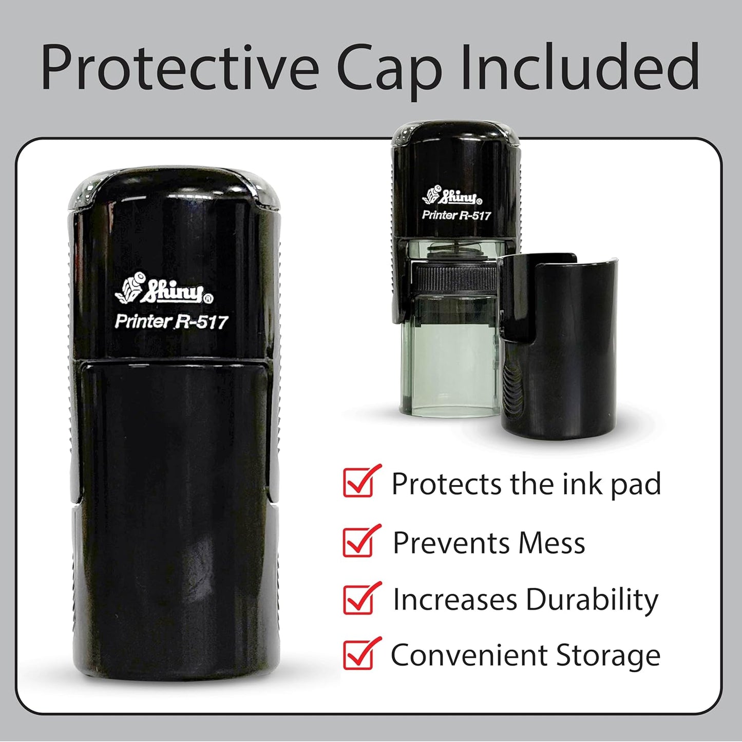 Shiny Well Done Teacher Stamp, Round Self Inking Stamp for Classroom, Purple Ink