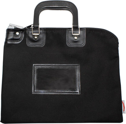 Fire Resistant Security Money Bag with Lock, Water Repellent, Safe Storage, Protects Important Valuables, 15 x 11 Inch (Black)