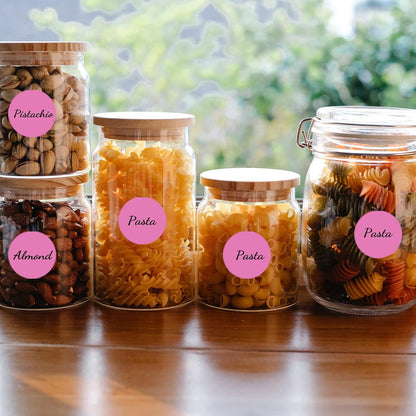 Color Code Circle Stickers 2000Pcs Dot Stickers, 1 Inch Round Write Coding Labels Can Writing for Family, Office, Student Classroom.