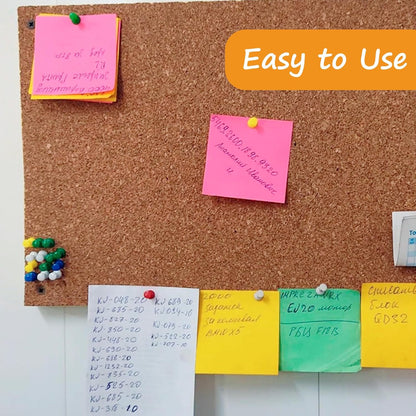 500 Pack Push Pins Tacks, Colored Map Push Pins, Plastic Head, Steel Point, Thumb Tacks for Cork Board, Bulletin Board, Map Pins, Photo Hanging Tacks at Homes, Schools and Offices