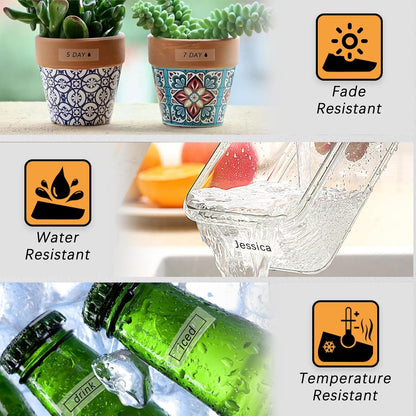 UNOKA Replace for Brother P-Touch Label Tape Clear 12mm 0.47 Laminated TZe-131, TZe TZ Label Maker Refills Black on Transparent for P Touch PT-D200G PT-D210 PT-D220 PT-2040, 1/2Inch x 26.2ft, 3PK